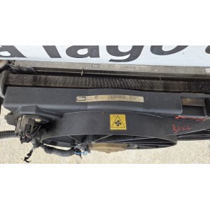FIAT PANDA 169 KIT RADIATORI RADIATORE CLIMA A/C ACQUA ELETTROVENTOLA 1.2 BENZIN