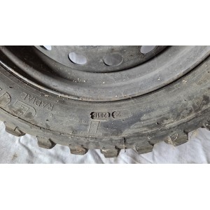 FIAT PANDA 141 4X4 TREKKING RUOTA SCORTA CERCHIO IN FERRO 145/75 R15