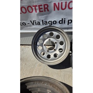 4x CERCHI IN FERRO/ACCIAIO SUZUKI JIMNY INTERASSE 5X139,7 DA 15 POLLICI