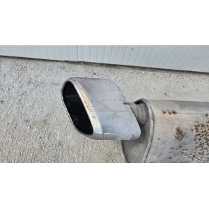 JAGUAR XF X250 MARMITTA SILENZIATORE SCARICO SINISTRO POSTERIORE