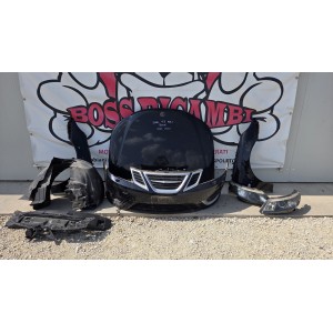SAAB 9.3 9-3 AERO MUSATA FRONTALE PARAURTI COFANO PARAFANGO FANALI RADIATORI XEN