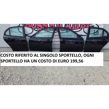 SAAB 9.3 9-3 AERO SPORTELLO PORTA PORTIERA LATERALE ANT POST