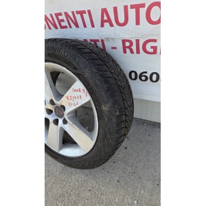 SAAB 9.3 9-3 AERO CERCHIO IN LEGA RUOTA SCORTA CERCHIONE DA 17 POLLICI