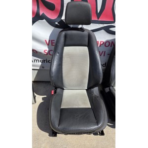 SAAB 9.3 9-3 AERO TAPPEZZERIA SEDILI INTERNI ANT POST IN PELLE