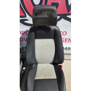 SAAB 9.3 9-3 AERO TAPPEZZERIA SEDILI INTERNI ANT POST IN PELLE