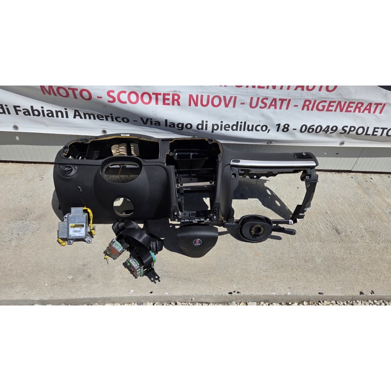 SAAB 9.3 9-3 AERO KIT AIRBAG GUIDATORE CRUSCOTTO CINTURE CENTRALINA PASSEGGERO