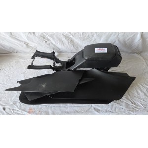 SAAB 9.3 9-3 AERO TUNNEL RIVESTIMENTO COPERTURA BRACCIOLO IN PELLE