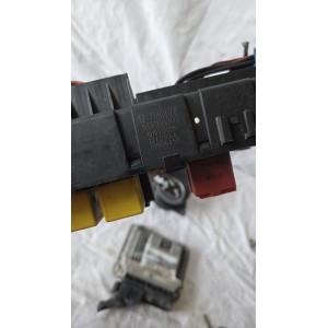 SAAB 9.3 9-3 KIT AVVIAMENTO CENTRALINA ECU BODY CHIAVE MOTORE